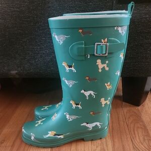 Middleton Dog Rainboots sz 8
